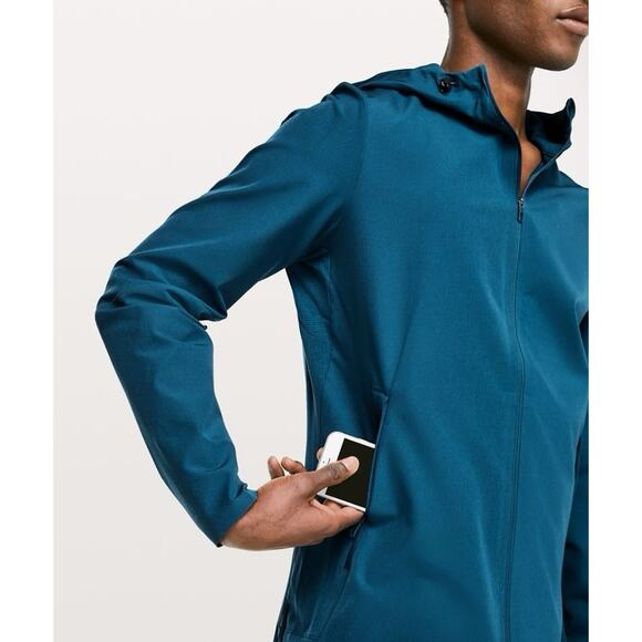 Lululemon Warp Jacket Water Repellent Outdoor Mens Size Small Performance - Picture 5 of 15